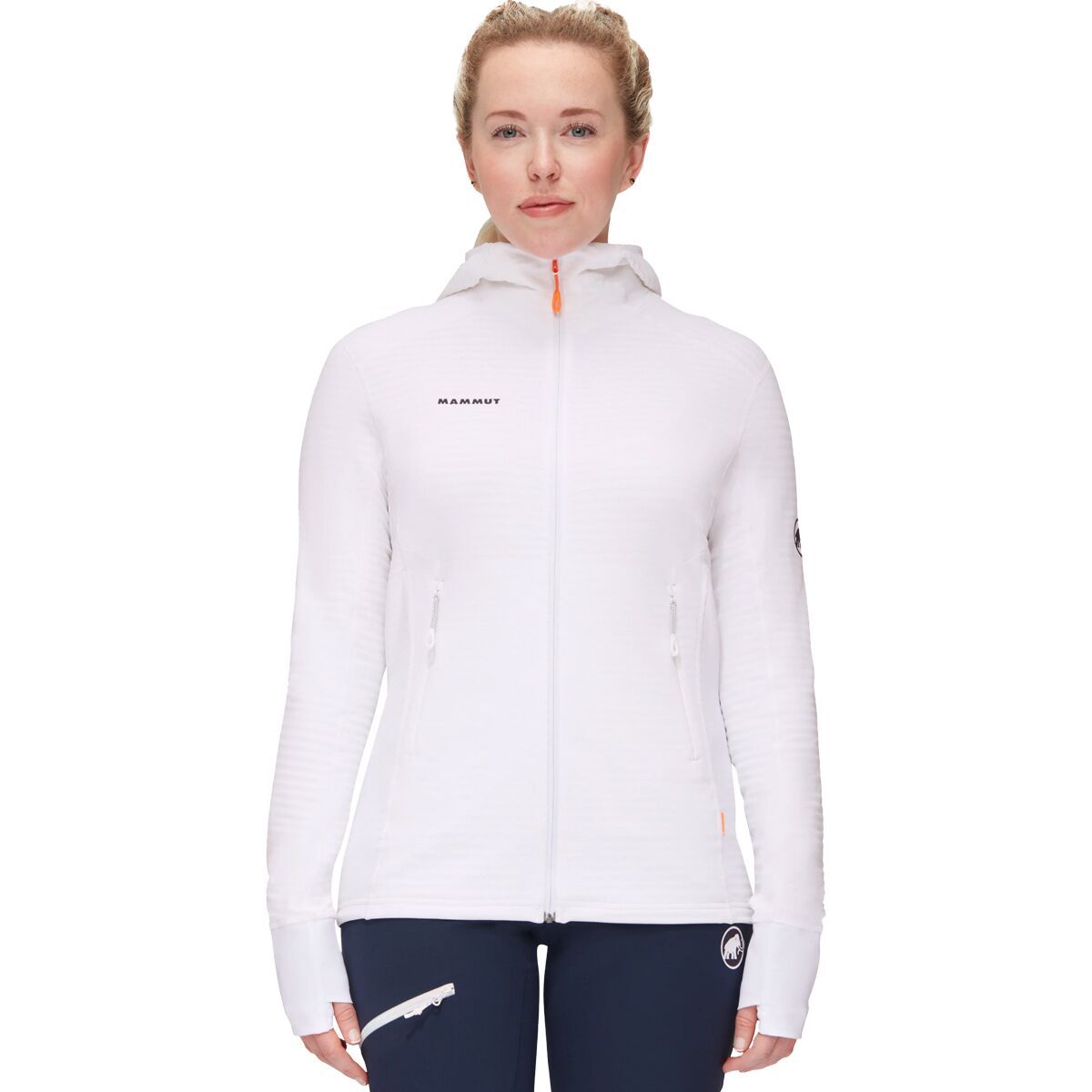 Image of Mammut Taiss Light ML Hooded Jacket - Women's White, L