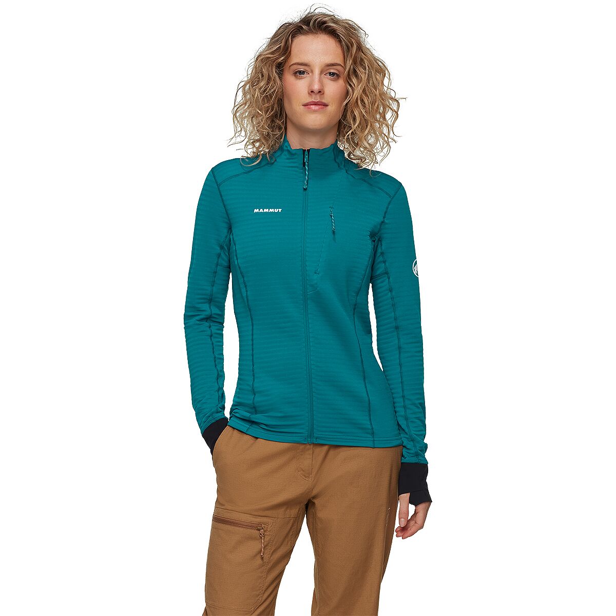 Image of Mammut Taiss Light ML Jacket - Women's Deep Teal/Black, XS