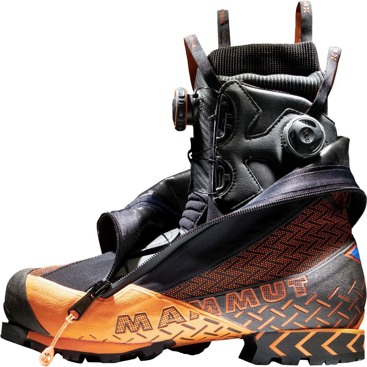 Image of Mammut Nordwand 6000 High Mountaineering Boot Black/Arumita, US 8.5/UK 7.5