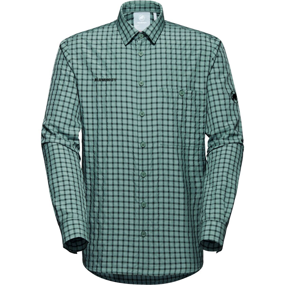 Mammut Lenni Long-Sleeve Shirt - Men's Dark Jade-Woods, M