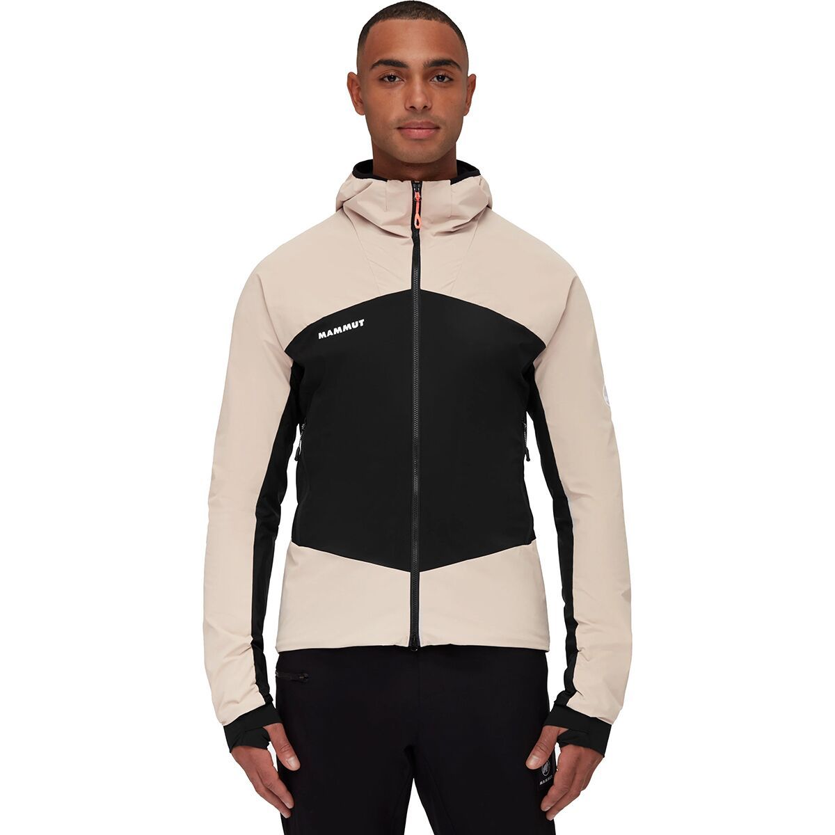 Mammut Taiss IN Hybrid Hooded Jacket - Men's Savannah/Black, S