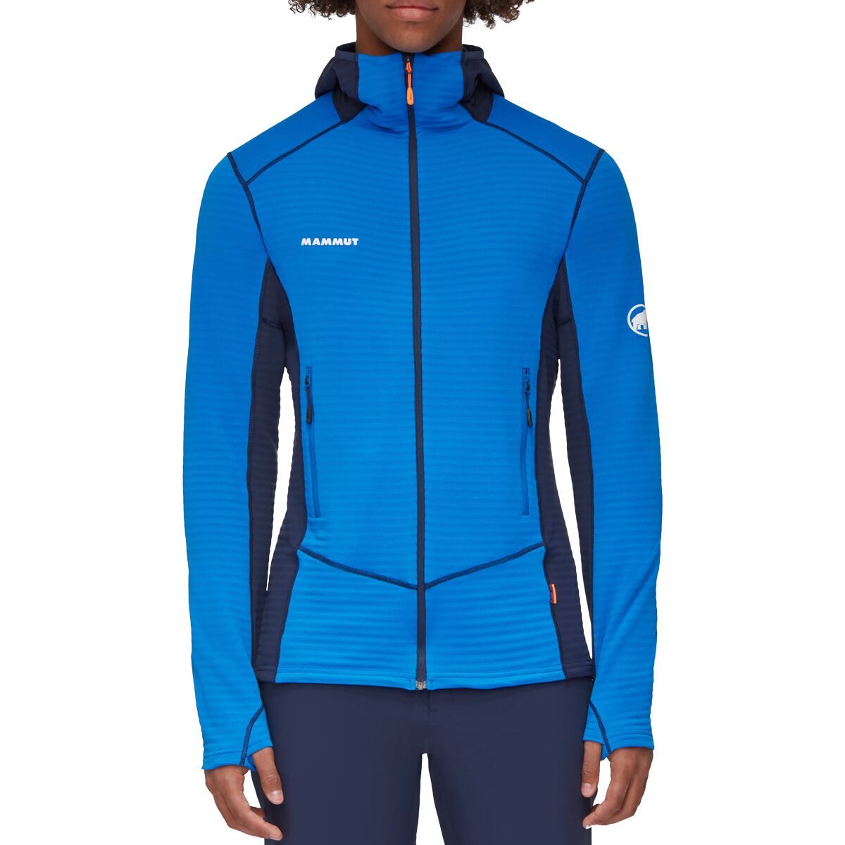 Mammut Taiss Light ML Hooded Jacket - Men's Ice/Marine, S