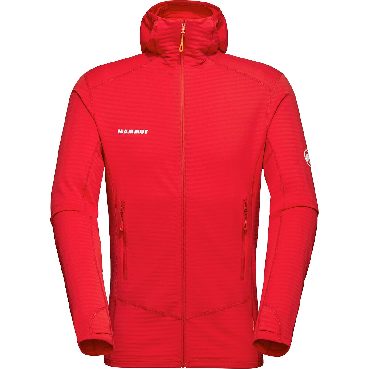 Image of Mammut Taiss Light ML Hooded Jacket - Men's Mammut Red, XL