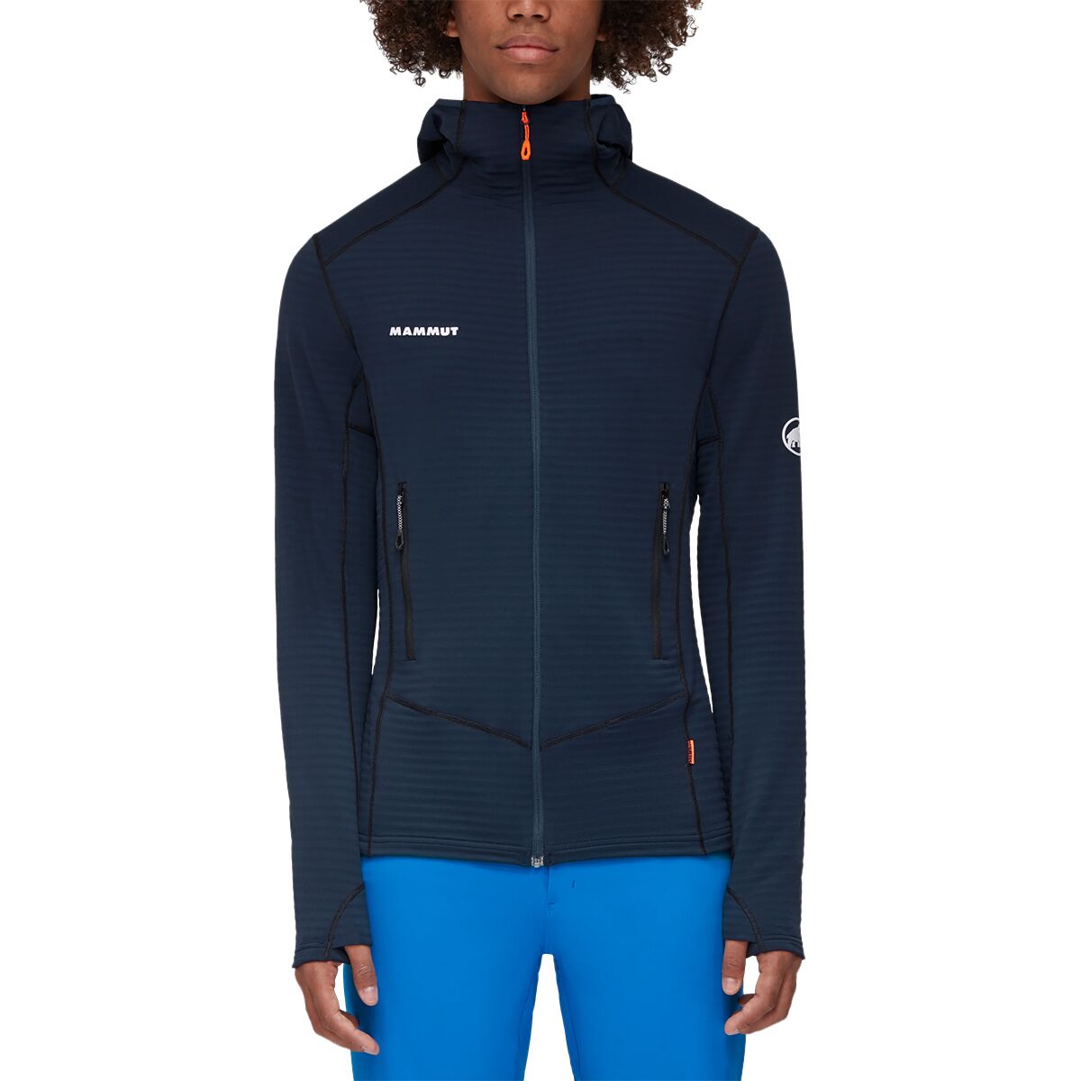 Image of Mammut Taiss Light ML Hooded Jacket - Men's Marine, XL
