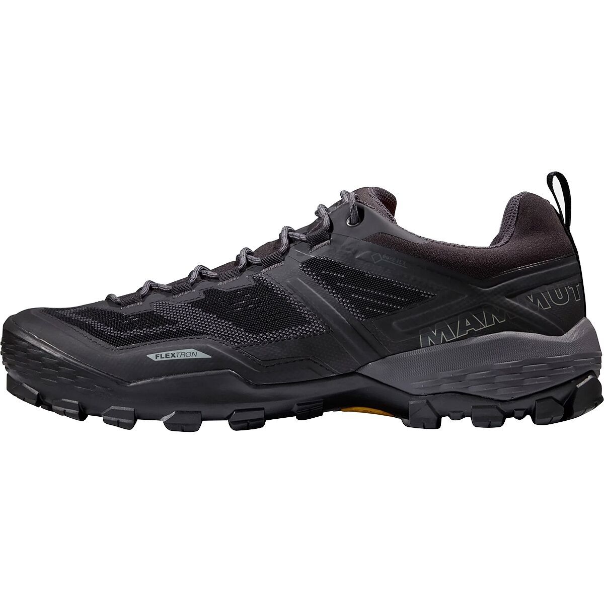 Mammut Ducan Low GTX Hiking Shoe - Men's Black/Dark Titanium, 7.5