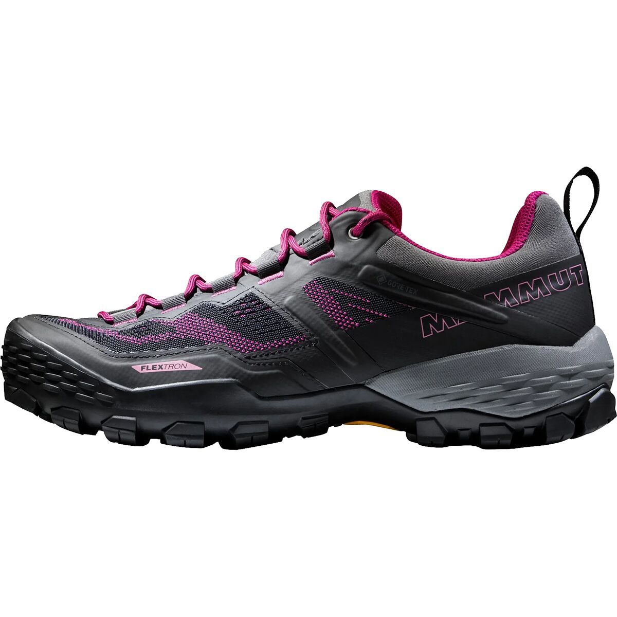 Mammut Ducan Low GTX Hiking Shoe - Women's Phantom/Dark Pink, 6.0