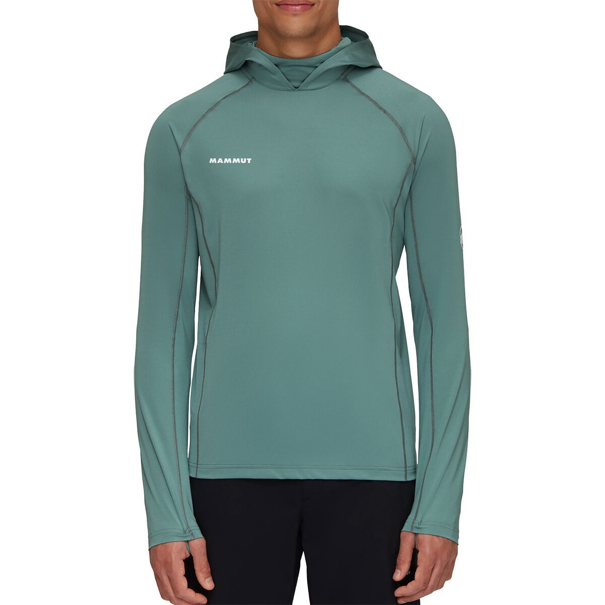 Mammut Selun FL Sun Hoodie - Men's Dark Jade, S