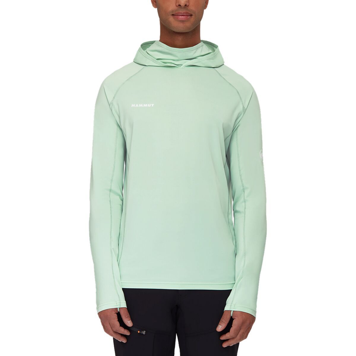 Mammut Selun FL Sun Hoodie - Men's Neo Mint, M
