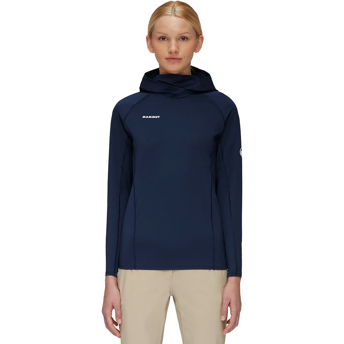 Mammut Selun FL Sun Hoodie - Women's Marine, XS