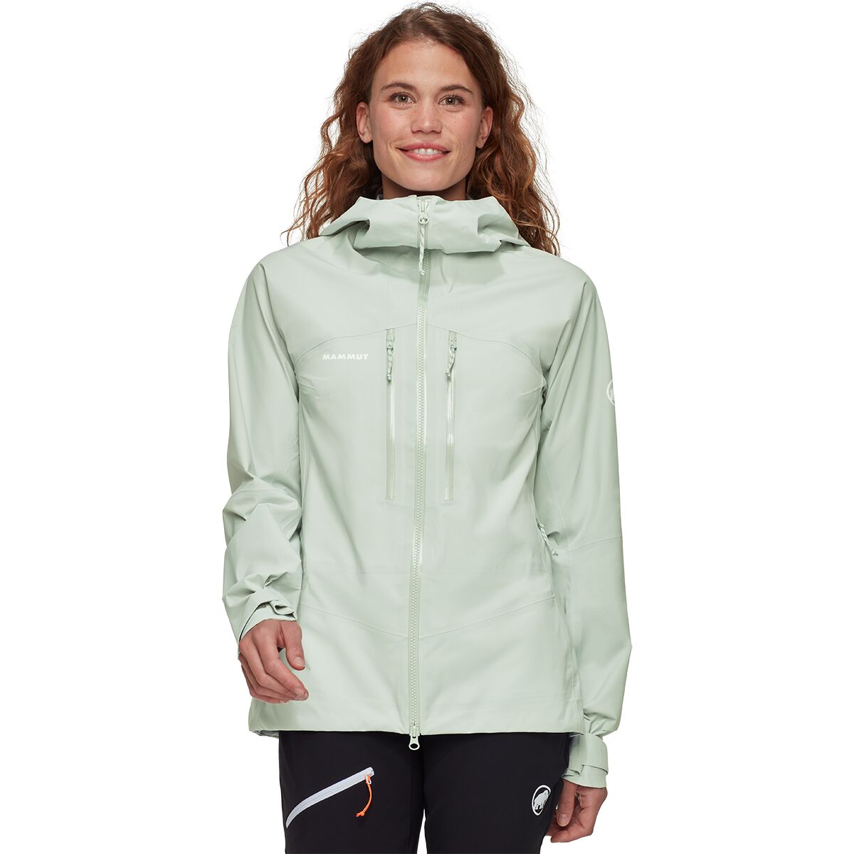 Image of Mammut Taiss HS Hooded Jacket - Women's Silver Sage, L