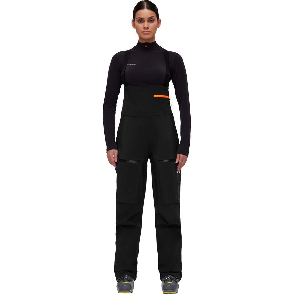 Mammut Eiger Free Pro HS Bib Pant - Women's Black, 2/Reg