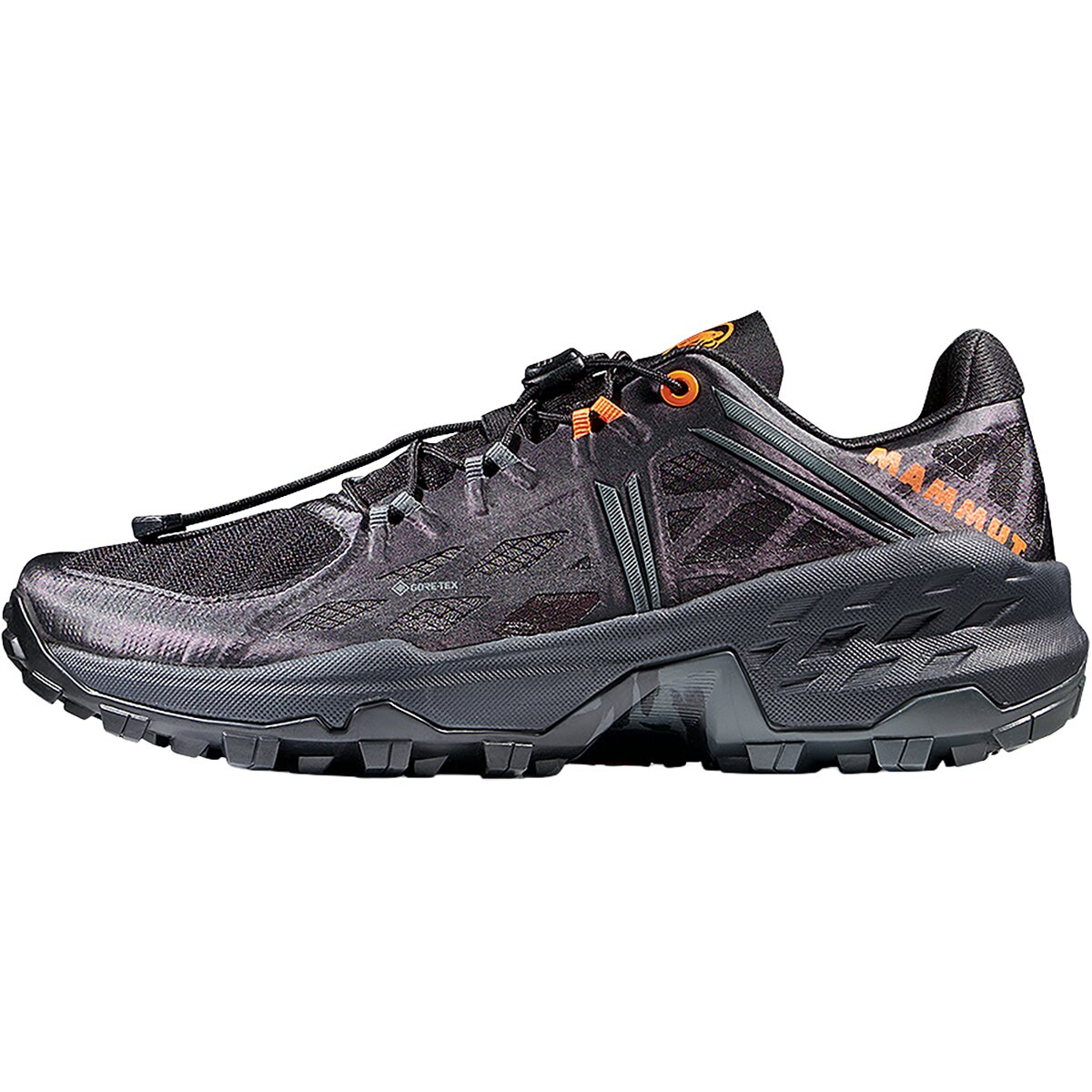 Image of Mammut Sertig TR Low GTX Boot - Women's Black/Dark Steel, 7.5
