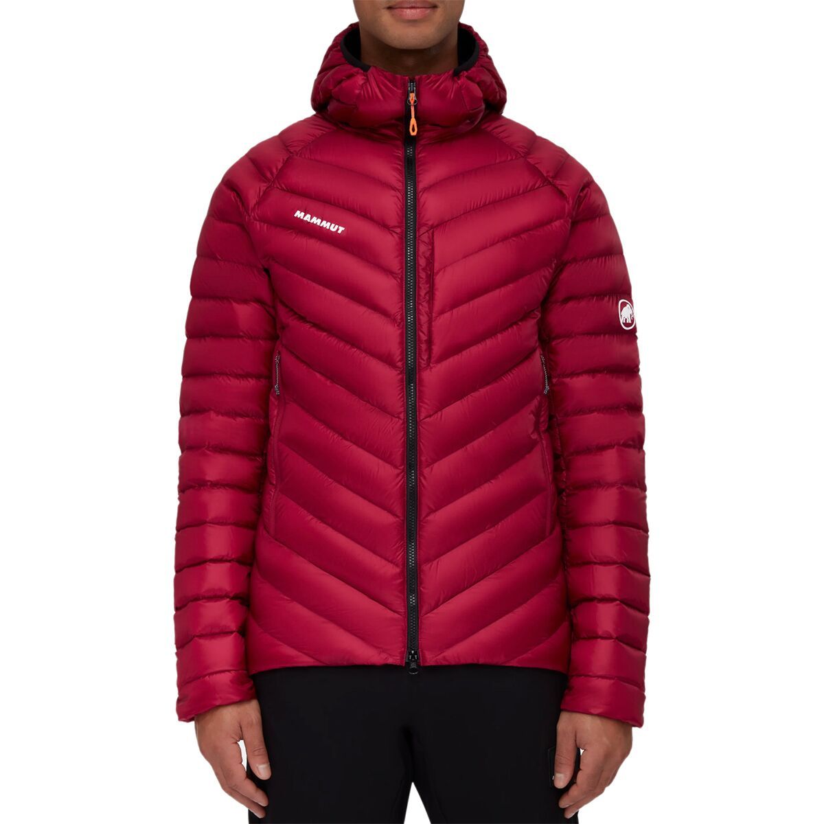 Mammut Broad Peak IN Hooded Jacket - Men's Blood Red/Black, 3XL