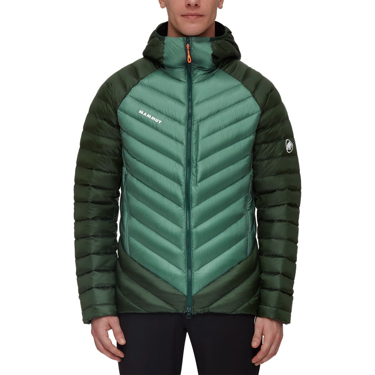 Mammut Broad Peak IN Hooded Jacket - Men's Dark Jade/Woods, XXL