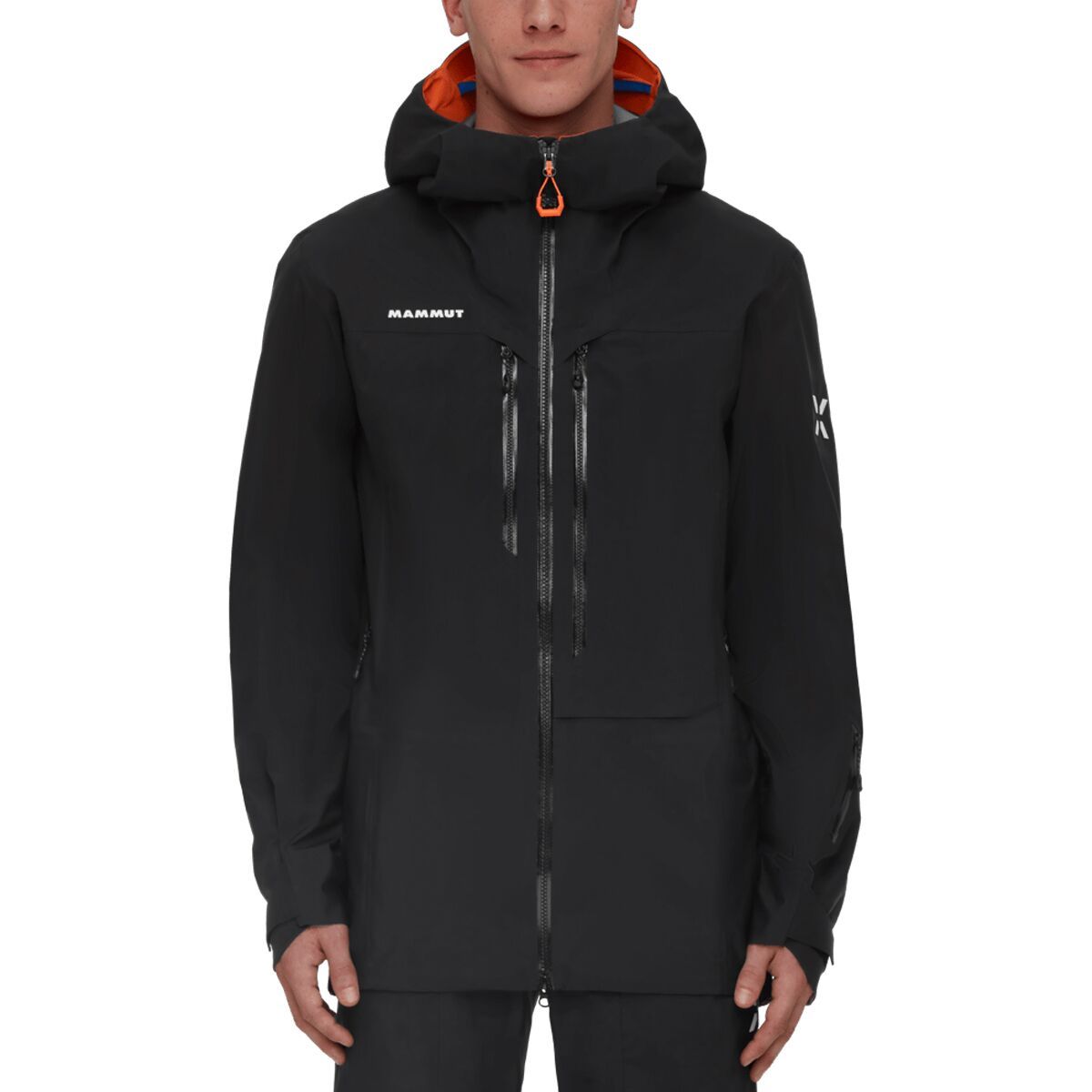 Image of Mammut Eiger Free Advanced HS Hooded Jacket - Men's Black, M