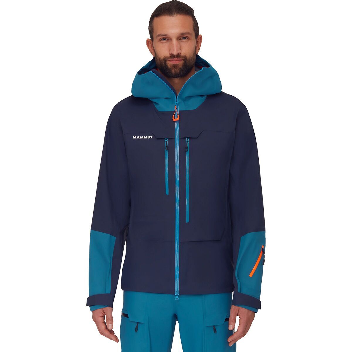 Mammut Haldigrat Air HS Hooded Jacket - Men's Marine/Deep Ice, XL