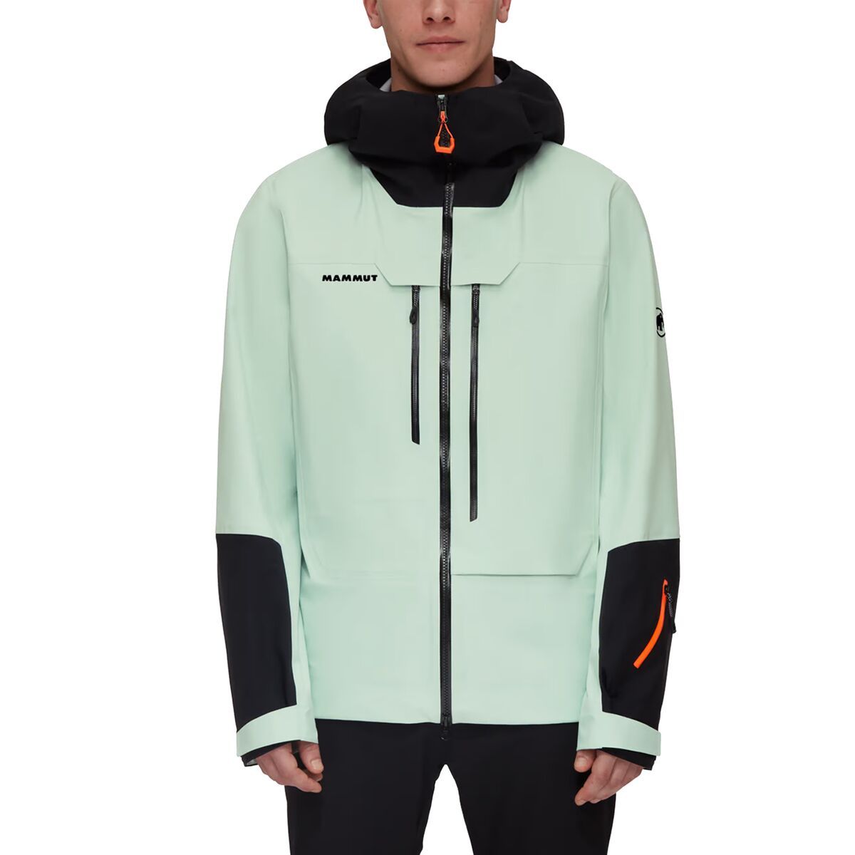 Mammut Haldigrat Air HS Hooded Jacket - Men's Neo Mint/Black, XXL