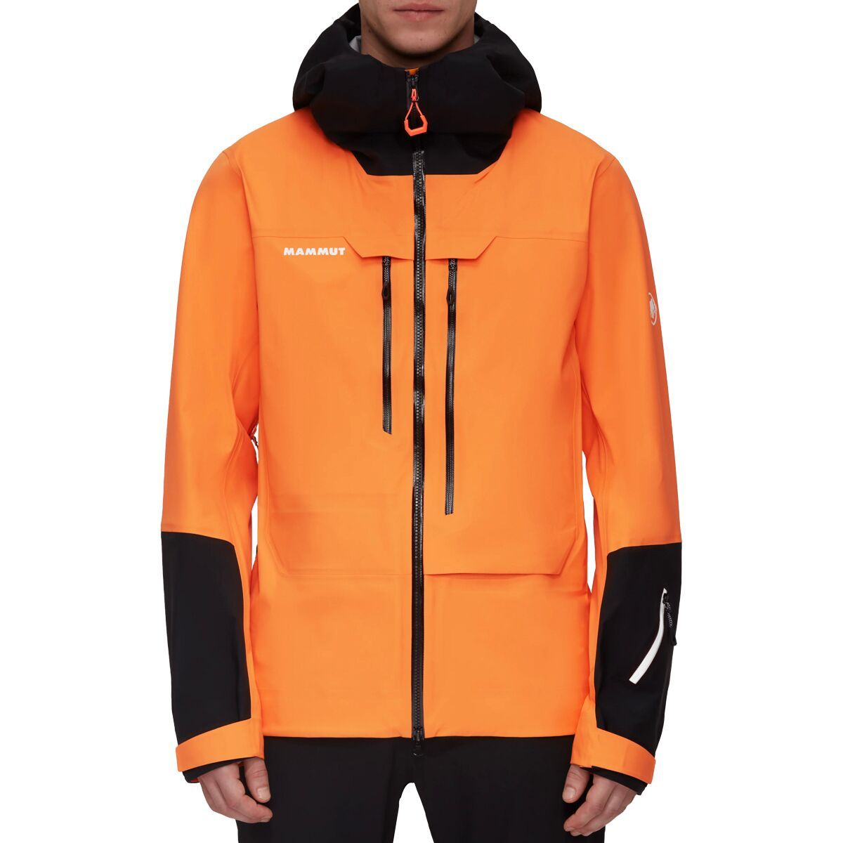 Mammut Haldigrat Air HS Hooded Jacket - Men's Tangerine/Black, XXL