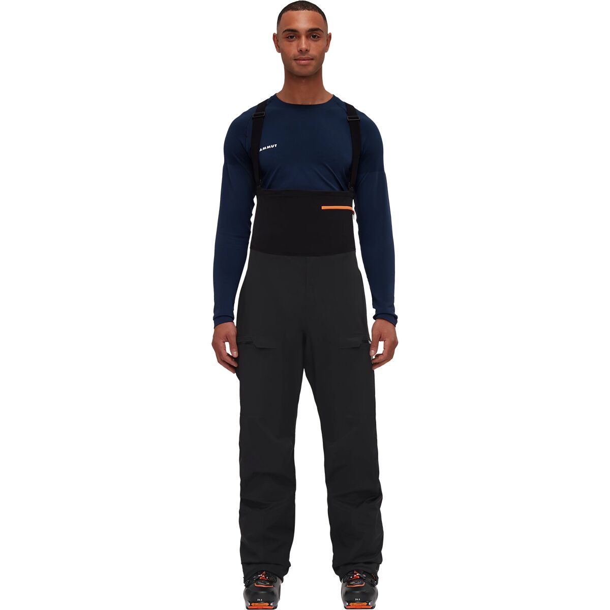 Image of Mammut Haldigrat HS Bib Pant - Men's Black, 32/Short