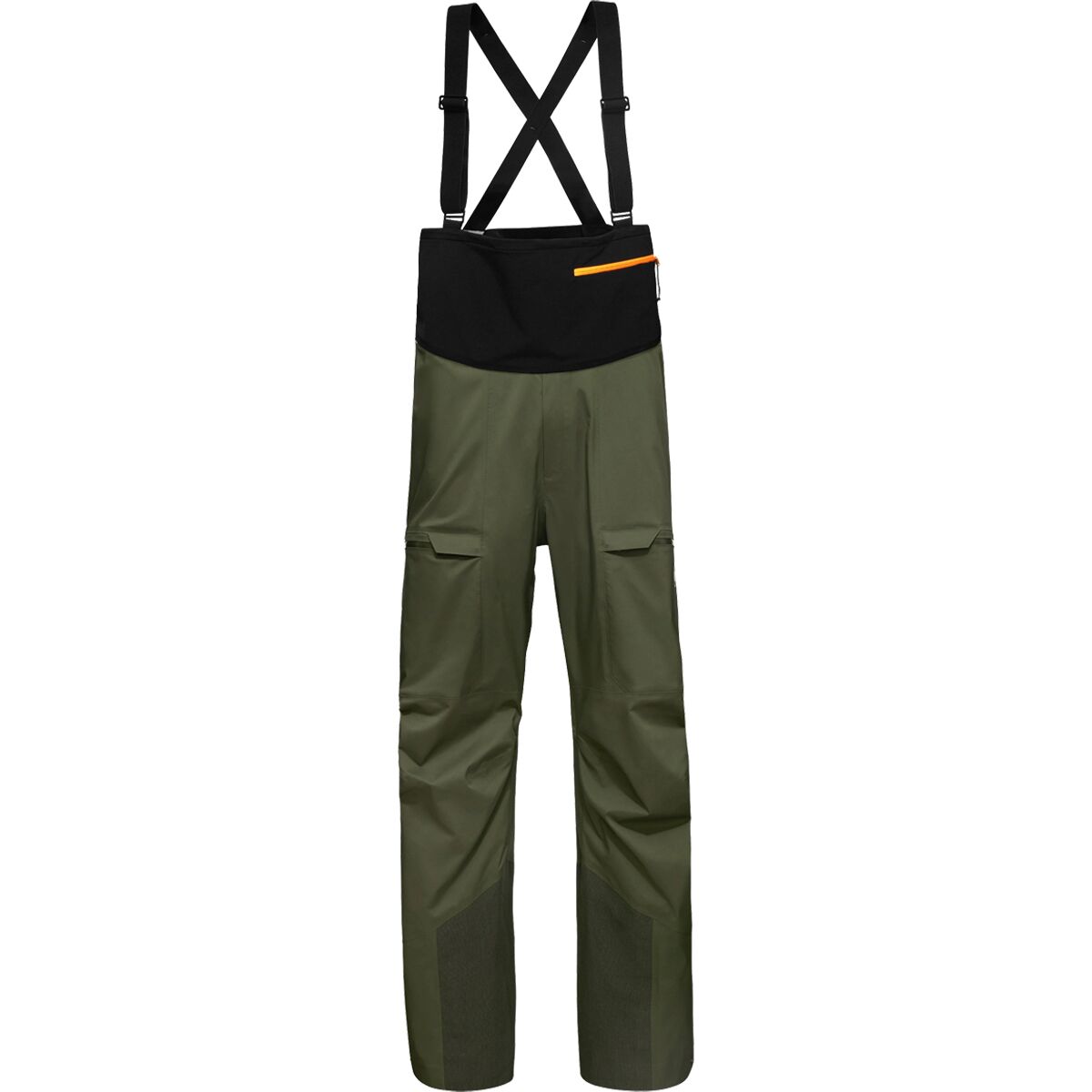 Image of Mammut Haldigrat HS Bib Pant - Men's Dark Marsh, 38/Reg