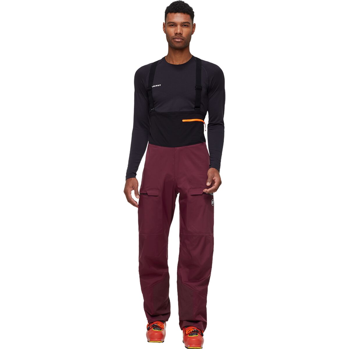 Image of Mammut Haldigrat HS Bib Pant - Men's Vin, 36/Reg