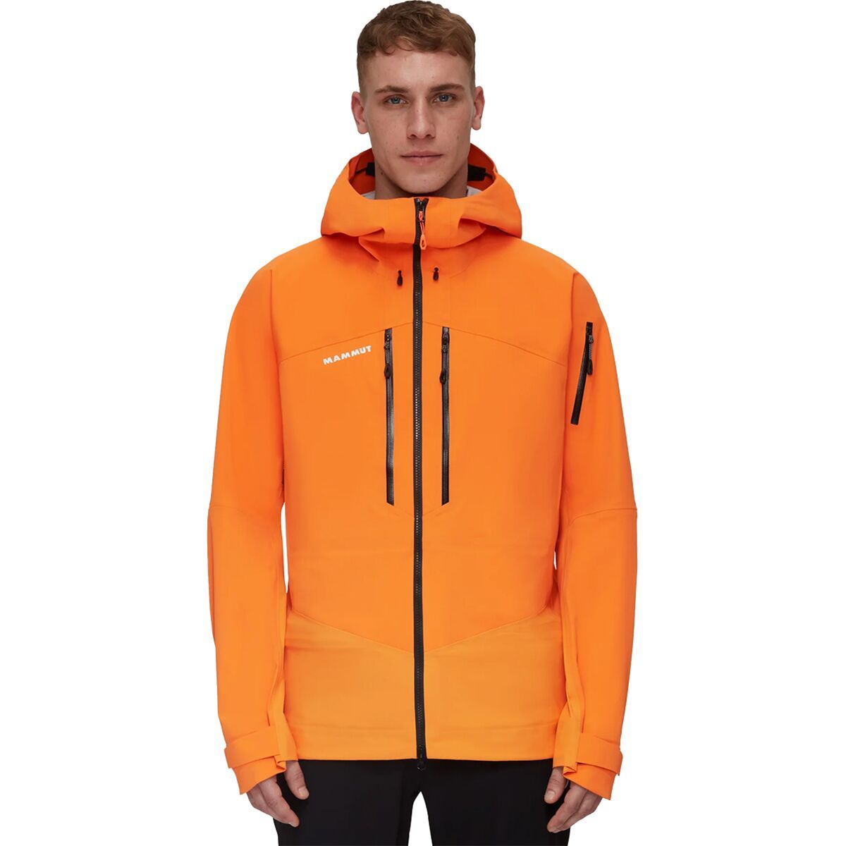 Mammut Taiss Pro HS Hooded Jacket - Men's Tangerine/Dark Tangerine, XXL