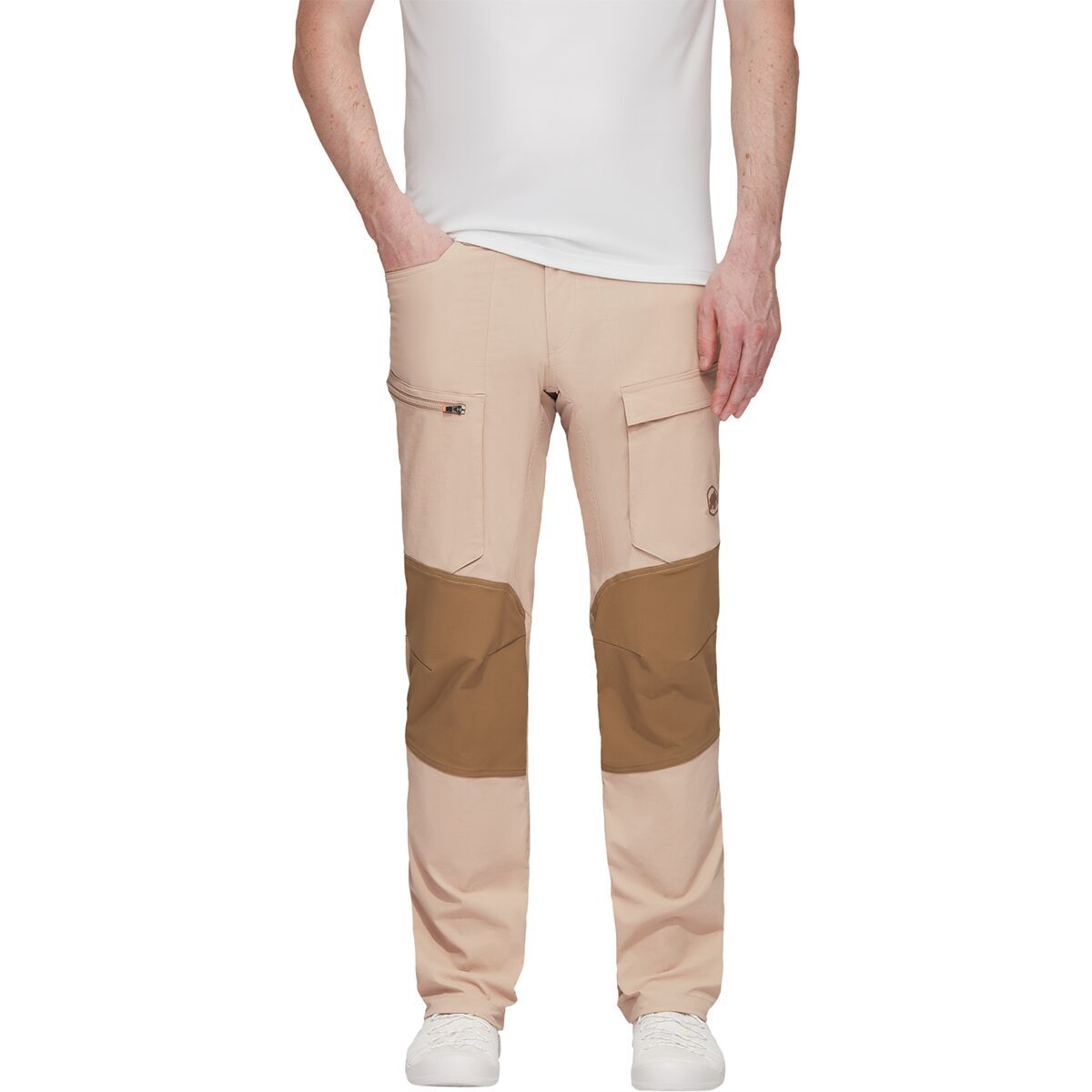 Mammut Zinal Hybrid Pant - Men's Savannah/Dark Sand, 28/Reg