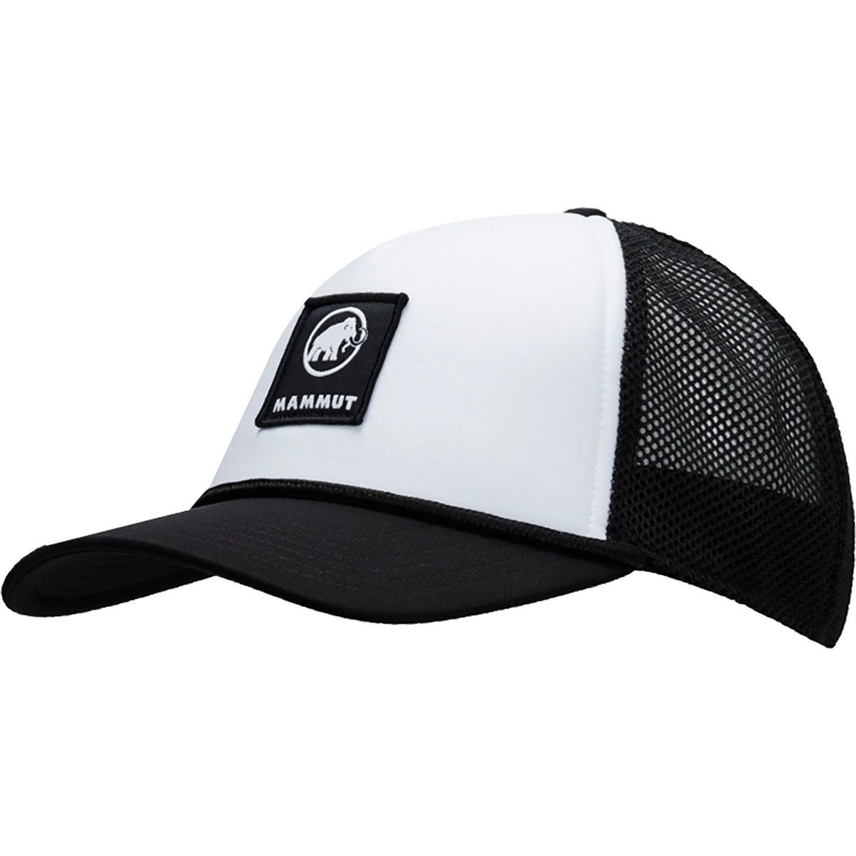 Image of Mammut Crag Logo Trucker Cap White/Black, S/M