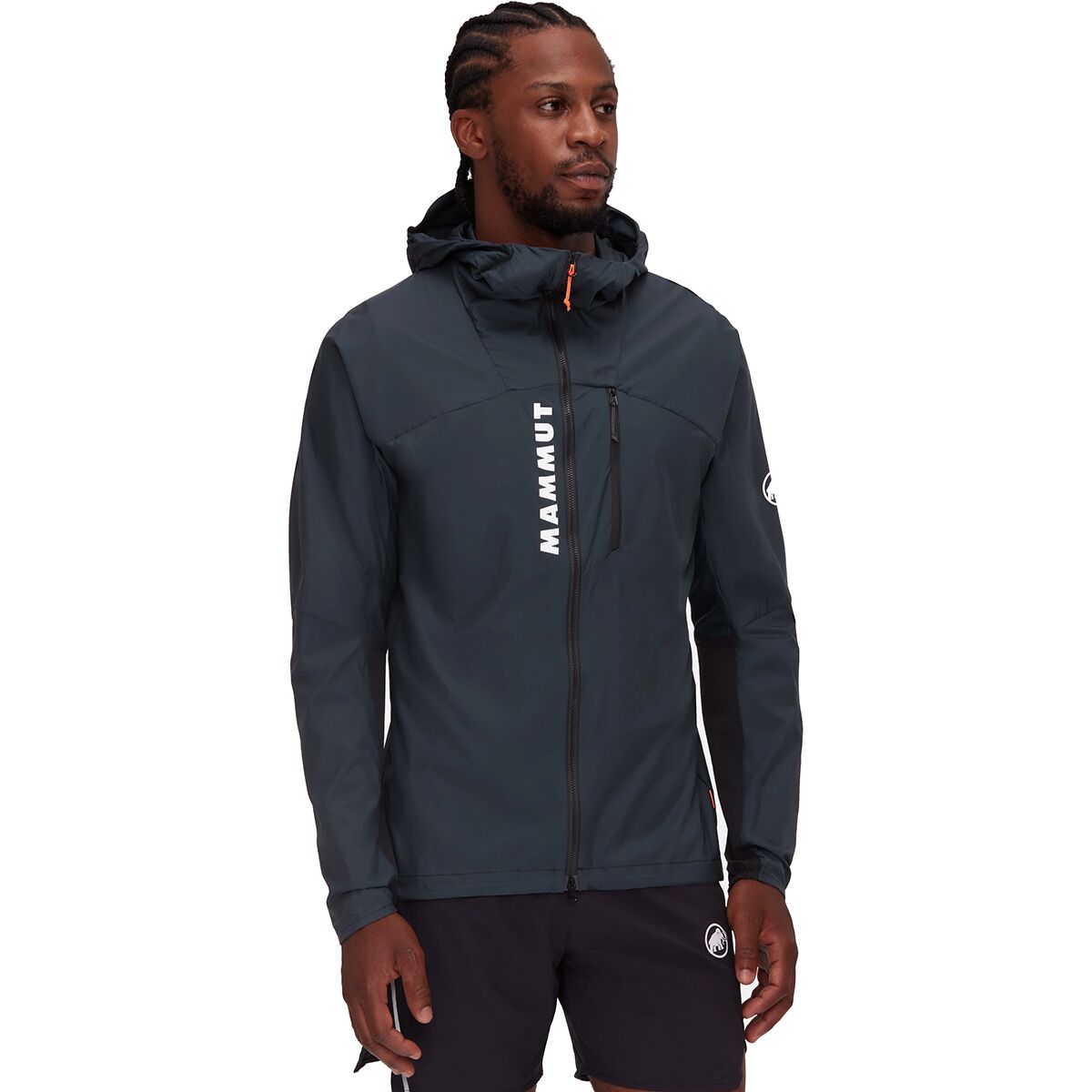 Image of Mammut Aenergy WB Hooded Jacket - Men's Black, M