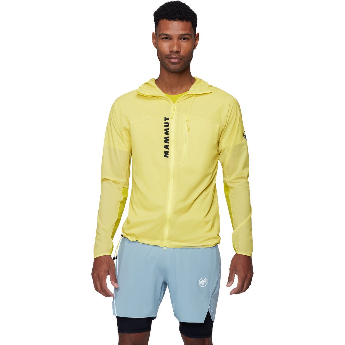 Image of Mammut Aenergy WB Hooded Jacket - Men's Holunder/Acacia, L