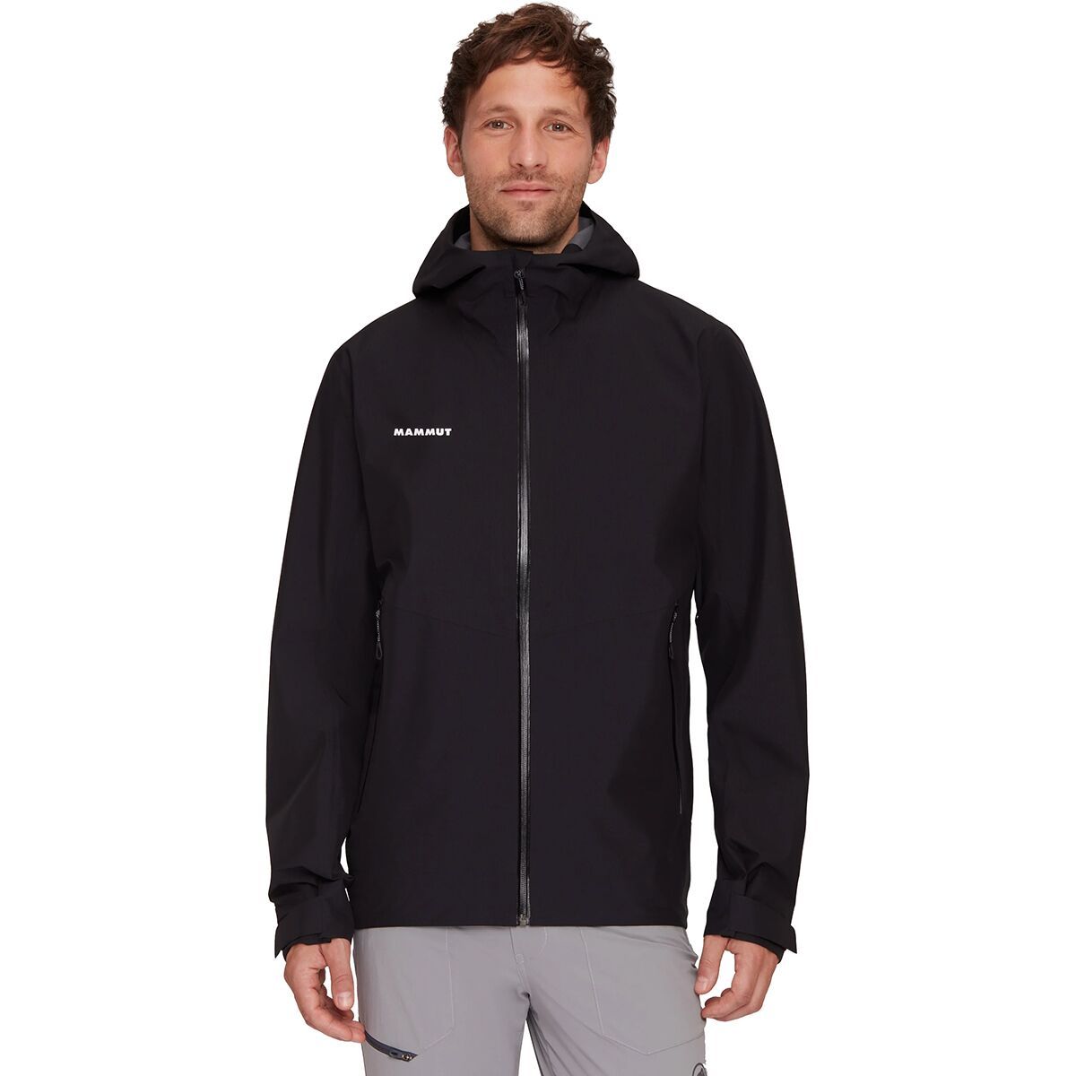 Image of Mammut Alto Light HS Hooded Jacket - Men's Black, M