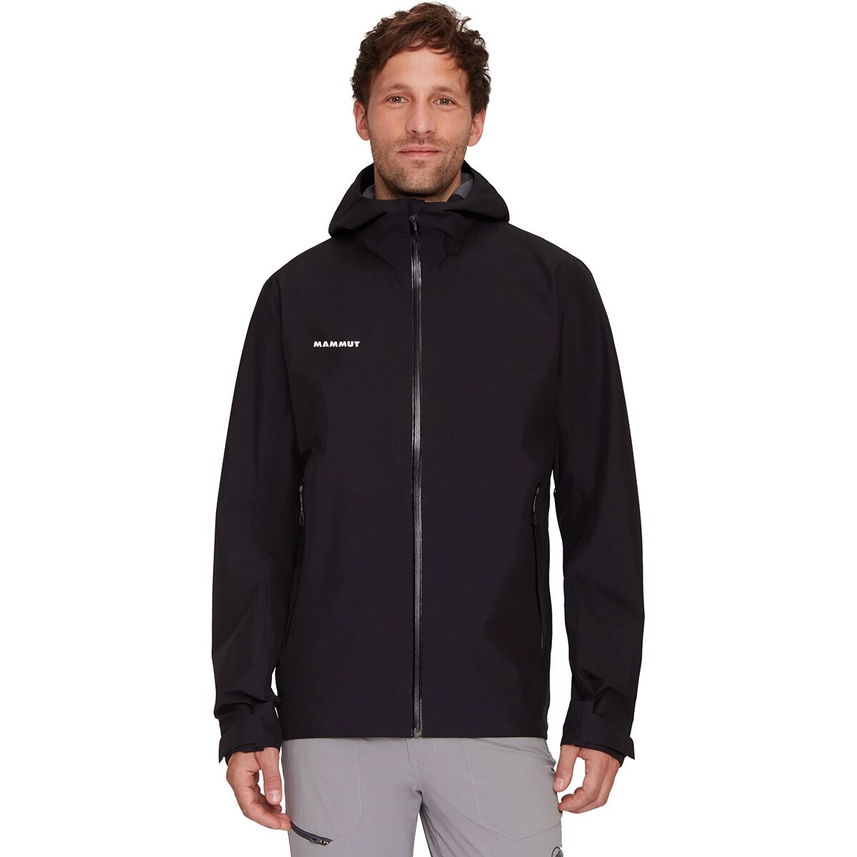 Image of Mammut Alto Light HS Hooded Jacket - Men's Black, XXL