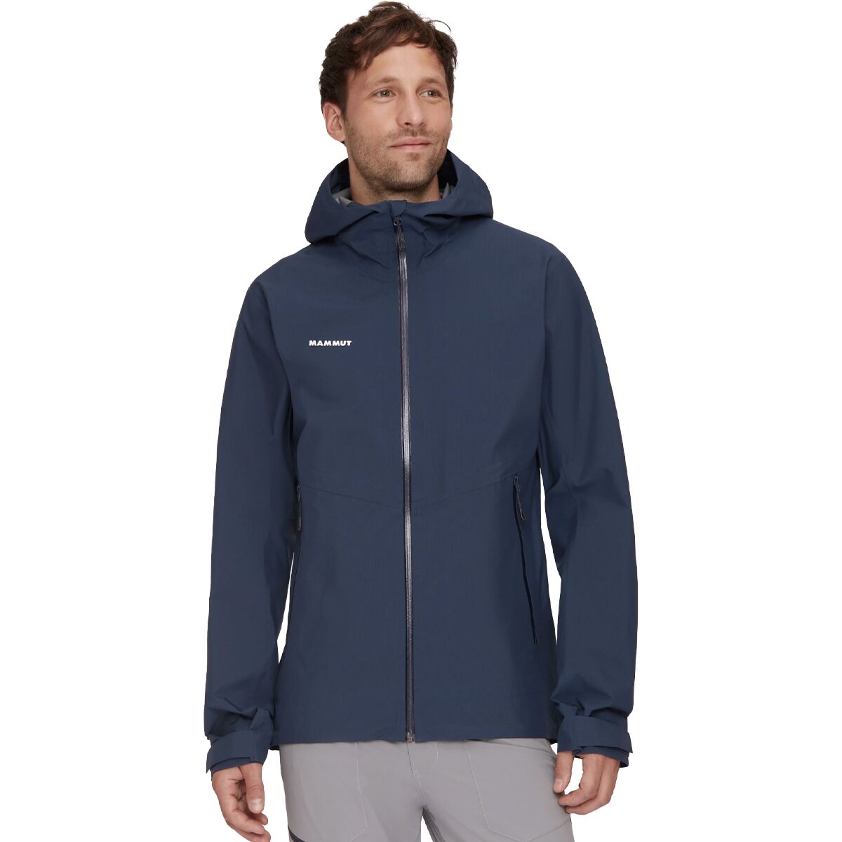 Image of Mammut Alto Light HS Hooded Jacket - Men's Marine, XL