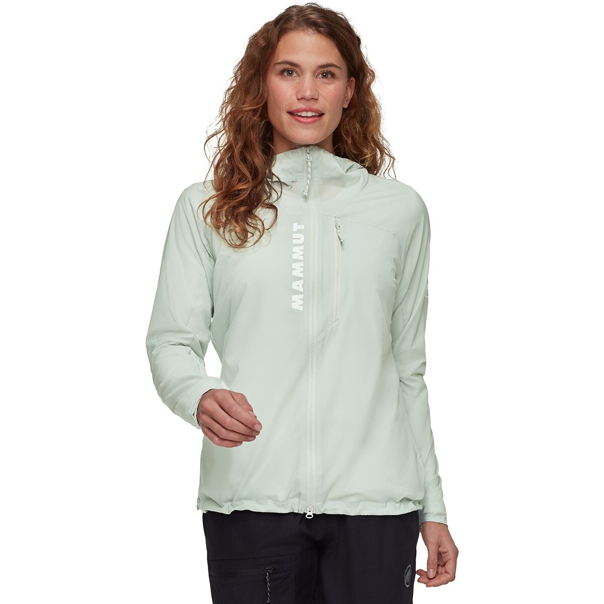 Image of Mammut Aenergy WB Hooded Jacket - Women's Silver Sage, L