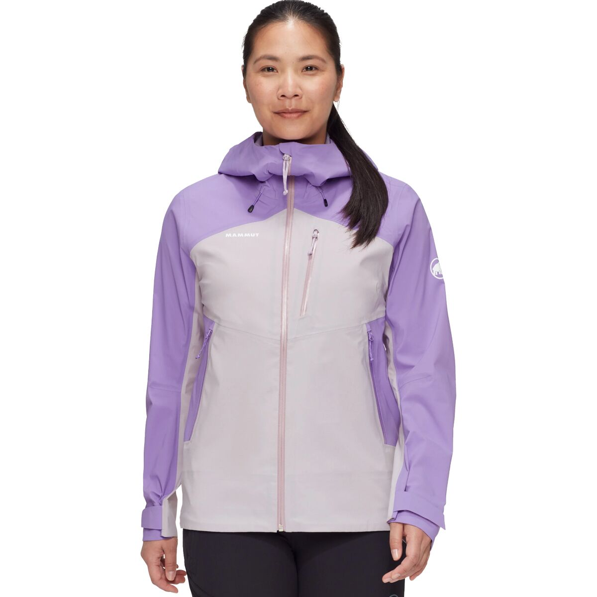 Image of Mammut Alto Guide HS Hooded Jacket - Women's Alpine Calamint/Lavandin, XS