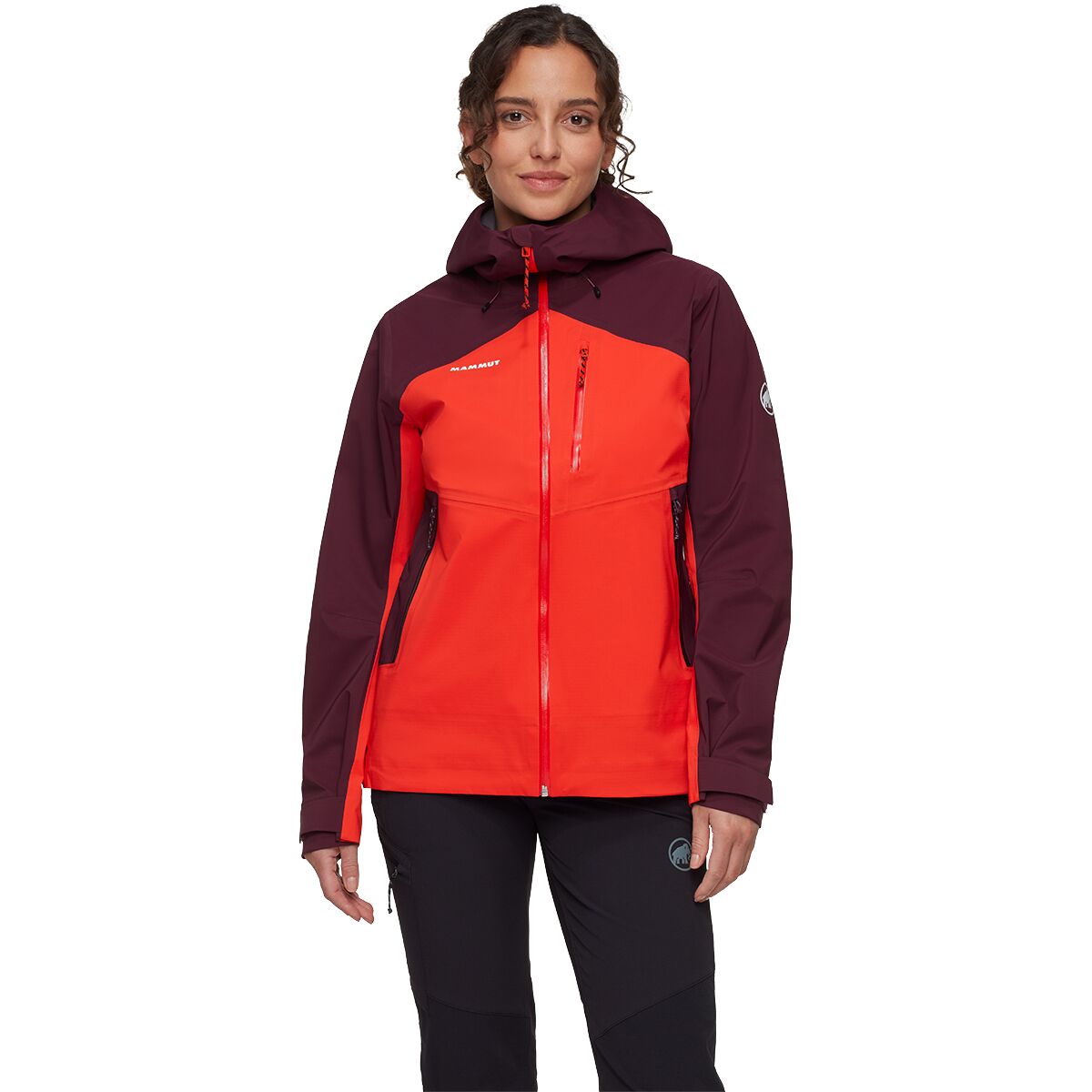 Image of Mammut Alto Guide HS Hooded Jacket - Women's Mammut Red/Vin, XL