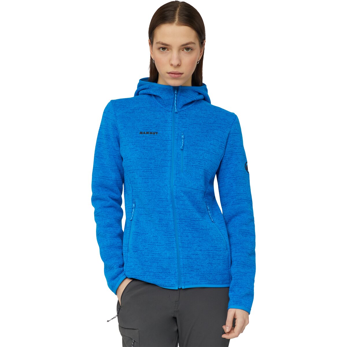 Image of Mammut Arctic IV ML Hooded Jacket - Women's Glacier Blue Melange, M