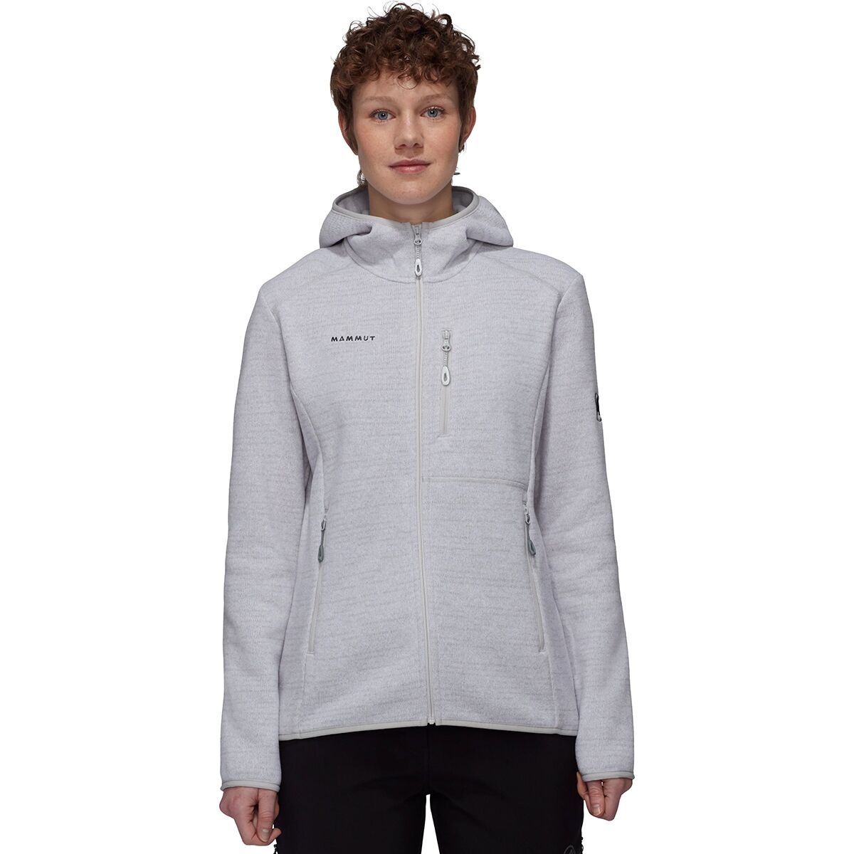Image of Mammut Arctic IV ML Hooded Jacket - Women's Platinum Melange, M