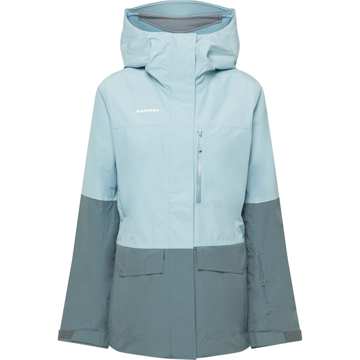 Image of Mammut Fall Line HS Thermo Hooded Jacket - Women's Nebla/Strata, S
