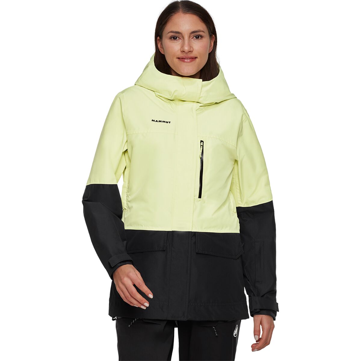 Image of Mammut Fall Line HS Thermo Hooded Jacket - Women's Sulai/Black, L