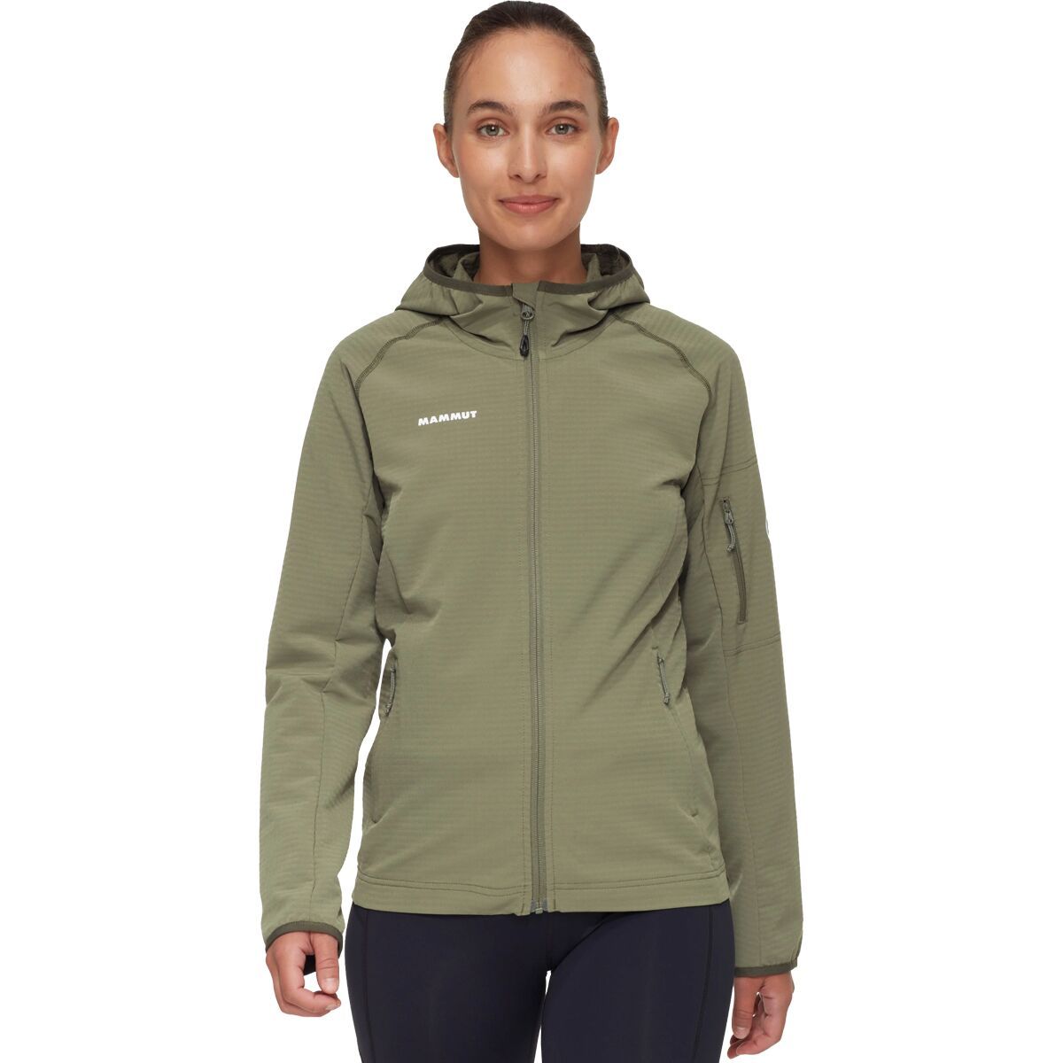 Image of Mammut Madris Light ML Hooded Jacket - Women's Marsh, XS