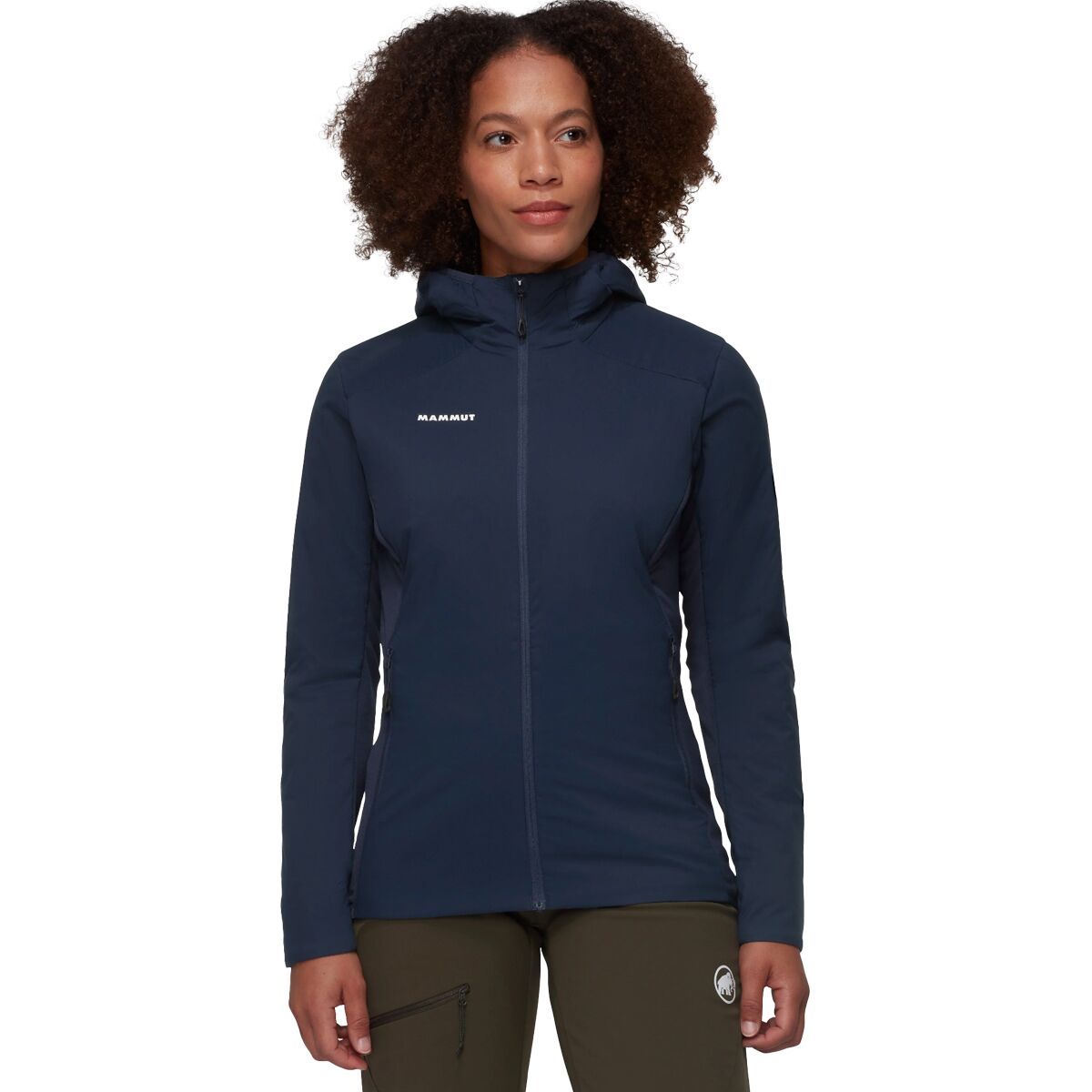 Image of Mammut Rime Light IN Flex Hooded Jacket - Women's Marine, XL