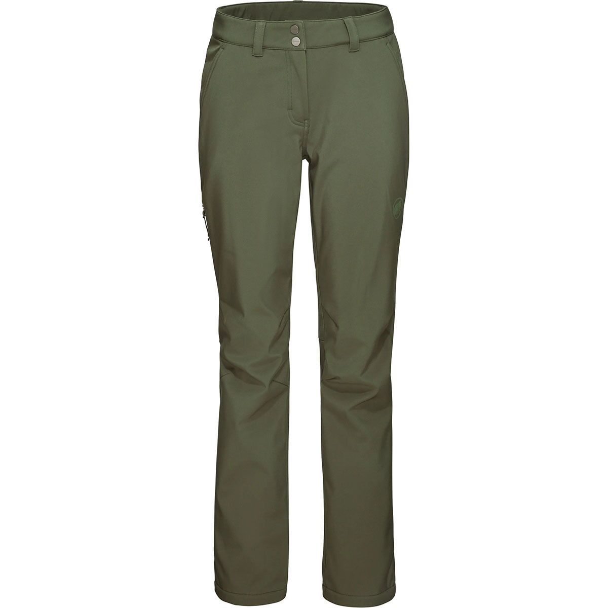 Image of Mammut Runbold Winter SO Pant - Women's Dark Marsh, 8/Reg