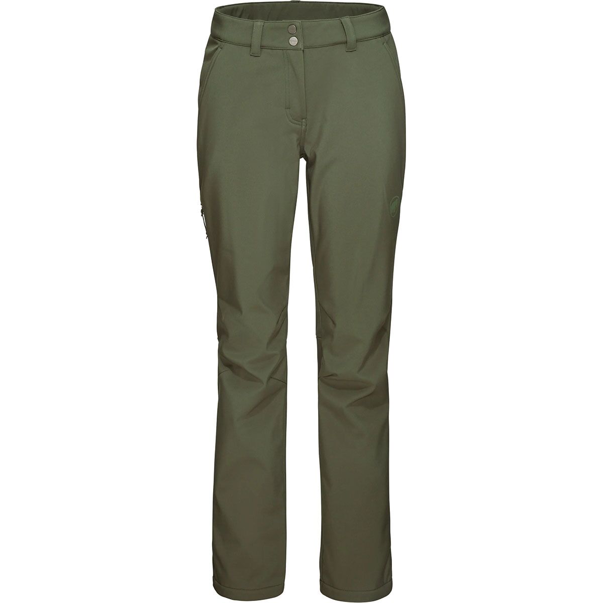 Image of Mammut Runbold Winter SO Pant - Women's Dark Marsh, 12/Reg