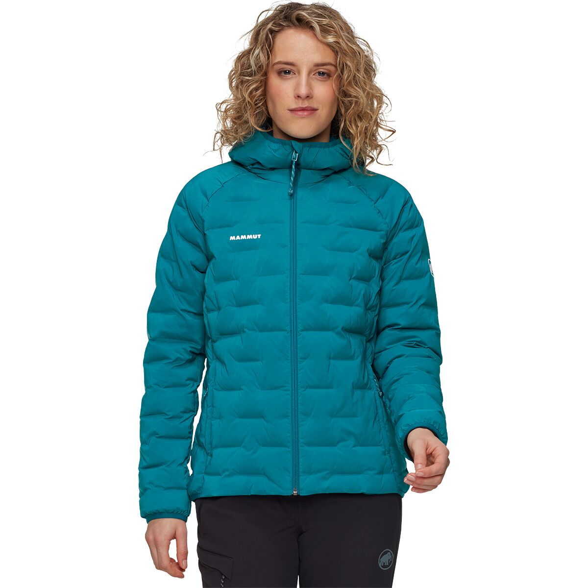Image of Mammut Sender IN Hooded Jacket - Women's Deep Teal, XS
