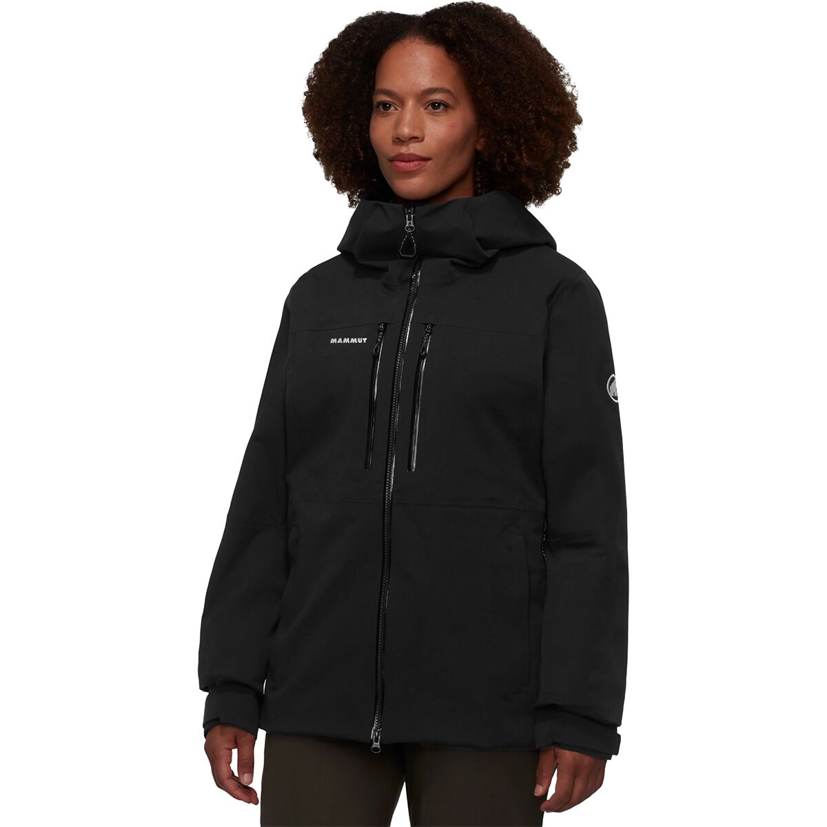 Image of Mammut Stoney HS Hooded Jacket - Women's Black, S