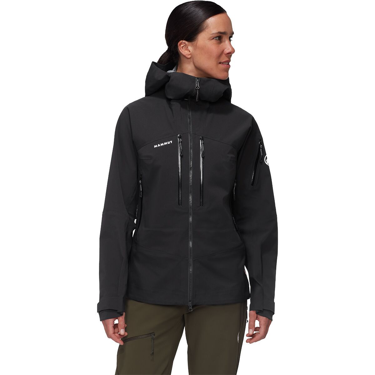 Image of Mammut Taiss Pro HS Hooded Jacket - Women's Black, XL
