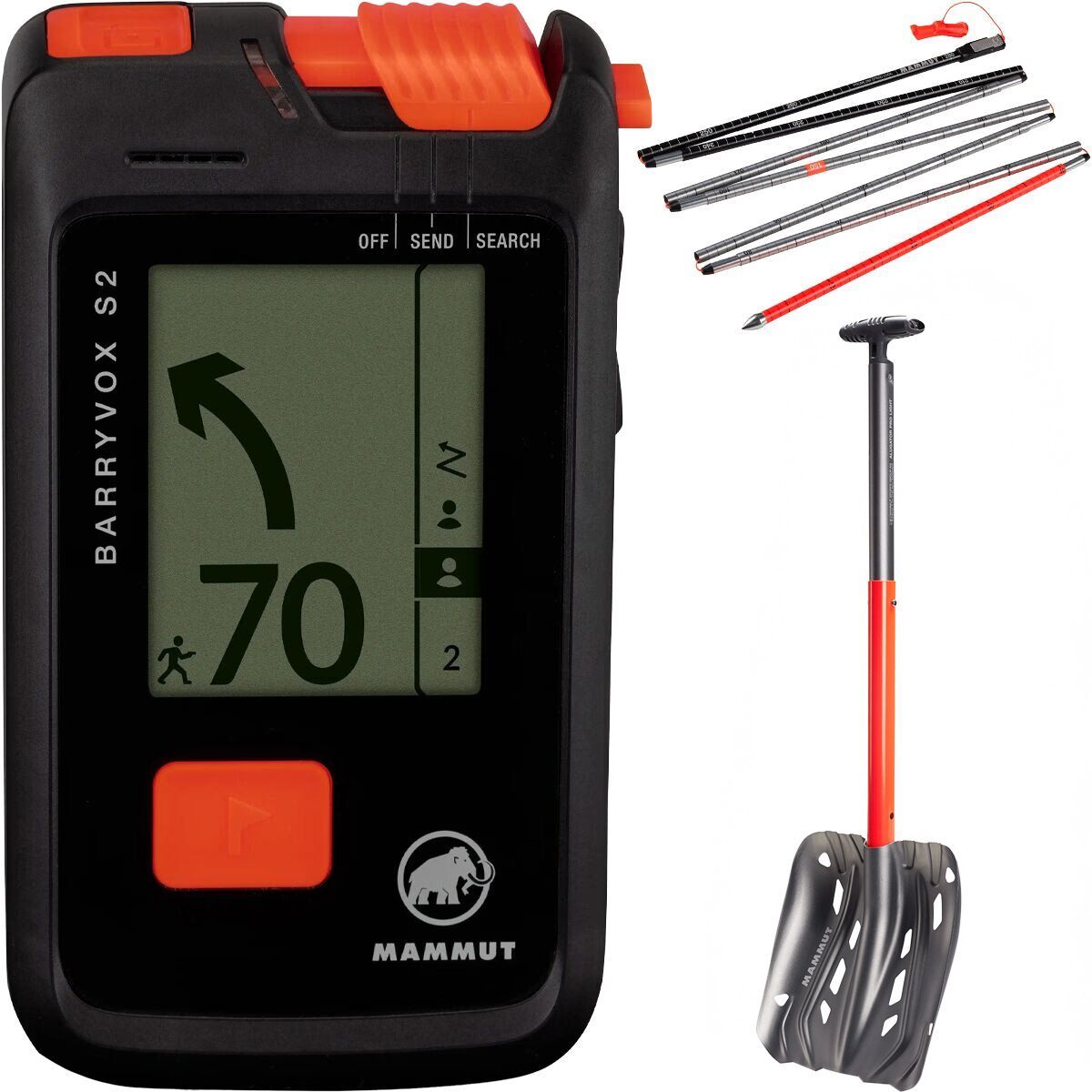Image of Mammut Barryvox S2 Pro Light 280 Package Black, One Size
