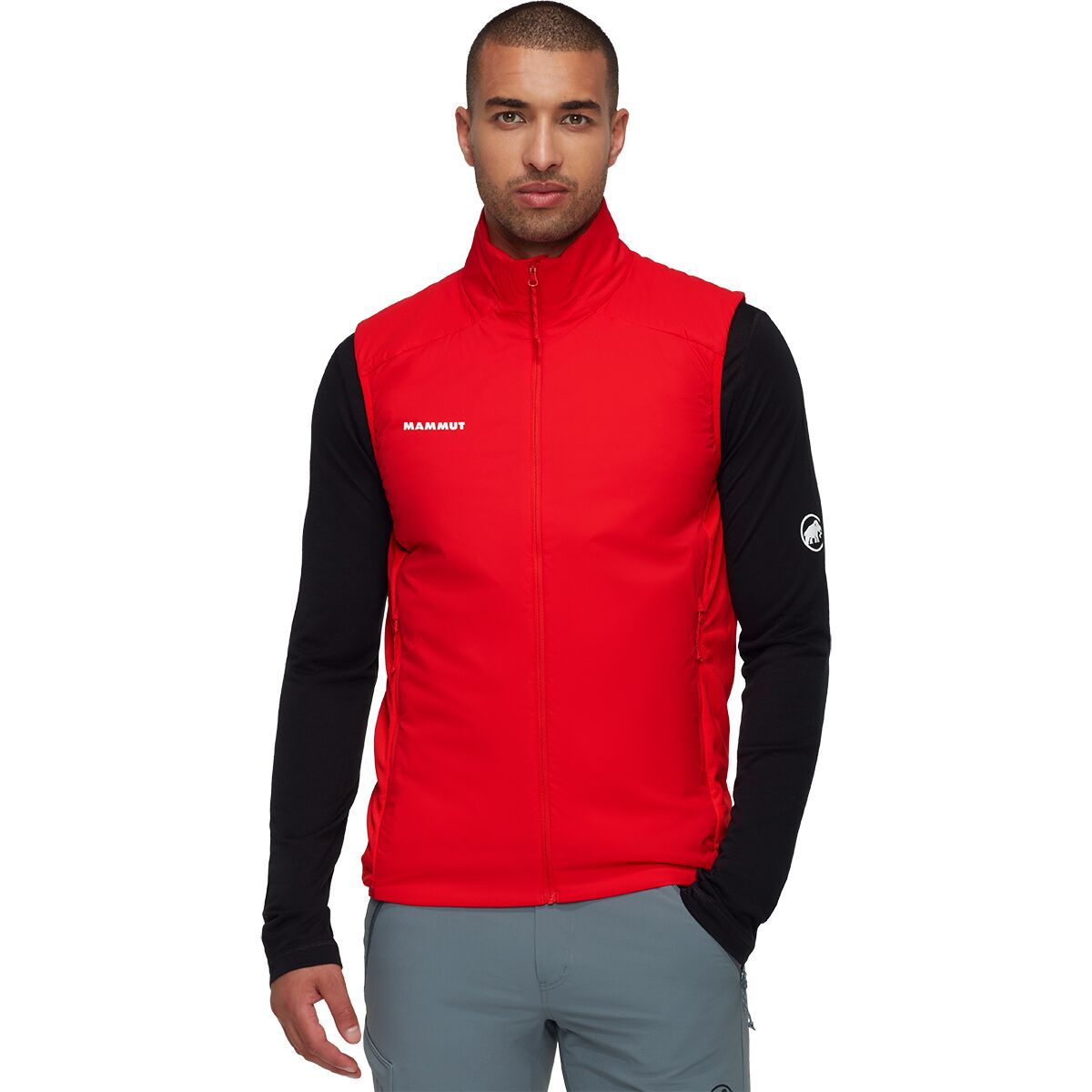 Image of Mammut Rime Light IN Flex Vest - Men's Mammut Red, L