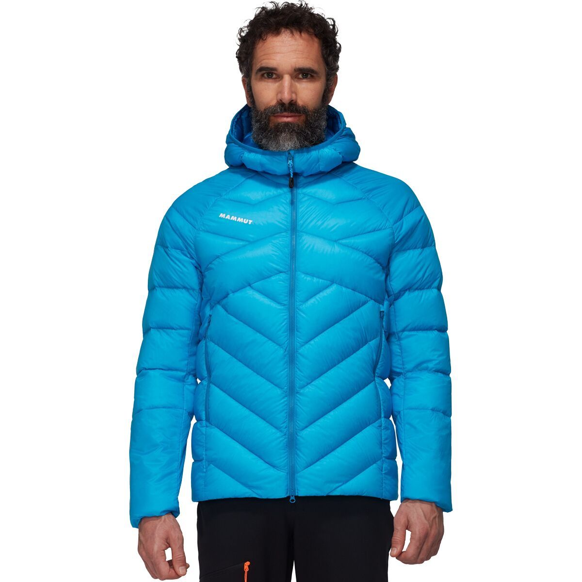 Image of Mammut Taiss IN Hooded Jacket - Men's Glacier Blue, XL